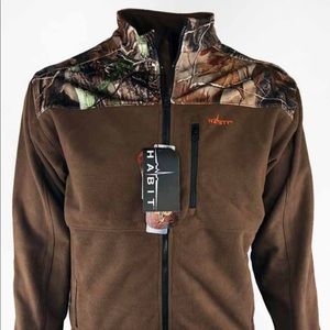 Habit Realtree Camo Fleece Soft Shell Windproof